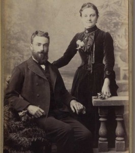 Rev James and Millie Standring Not Long After Their Marriage