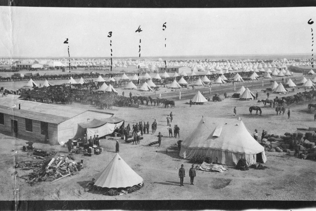 Zeitoun Camp #3 Marks Erics Tent